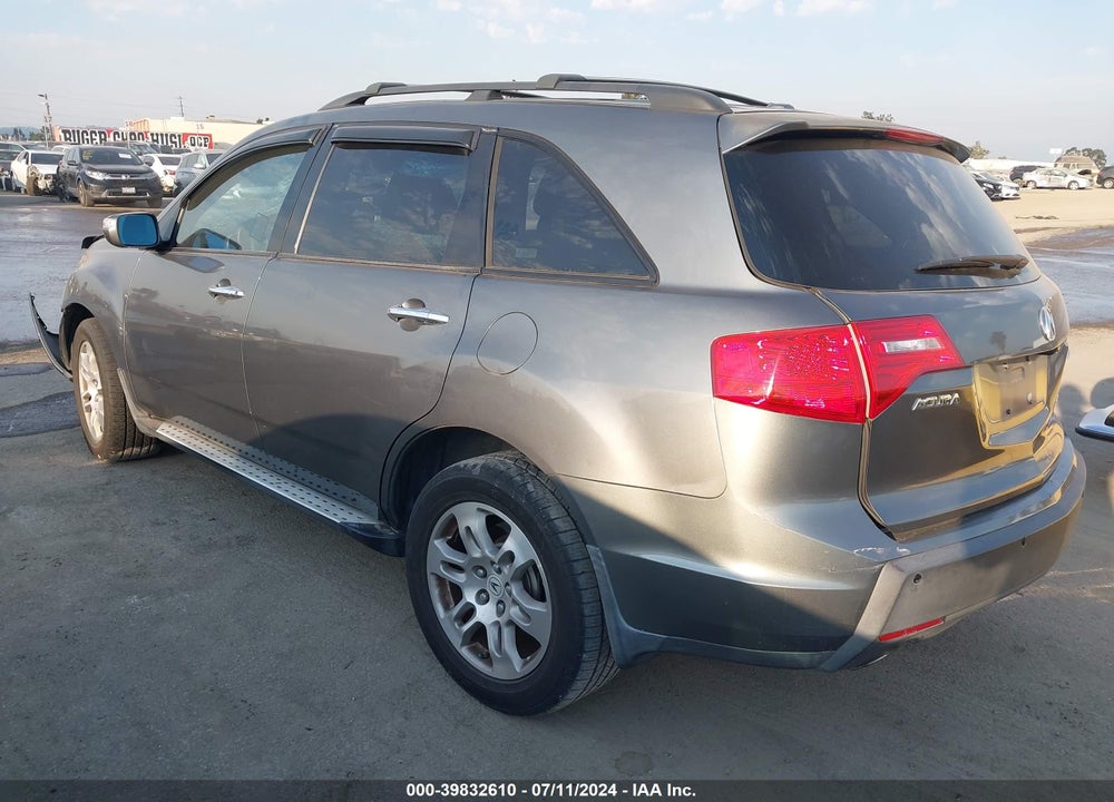 2008 ACURA MDX TECHNOLOGY PACKAGE VIN: 2HNYD28418H549458