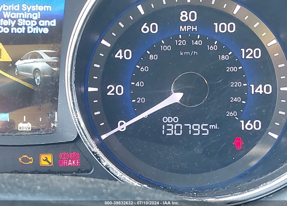 2014 HYUNDAI SONATA HYBRID LIMITED VIN: KMHEC4A46EA108576
