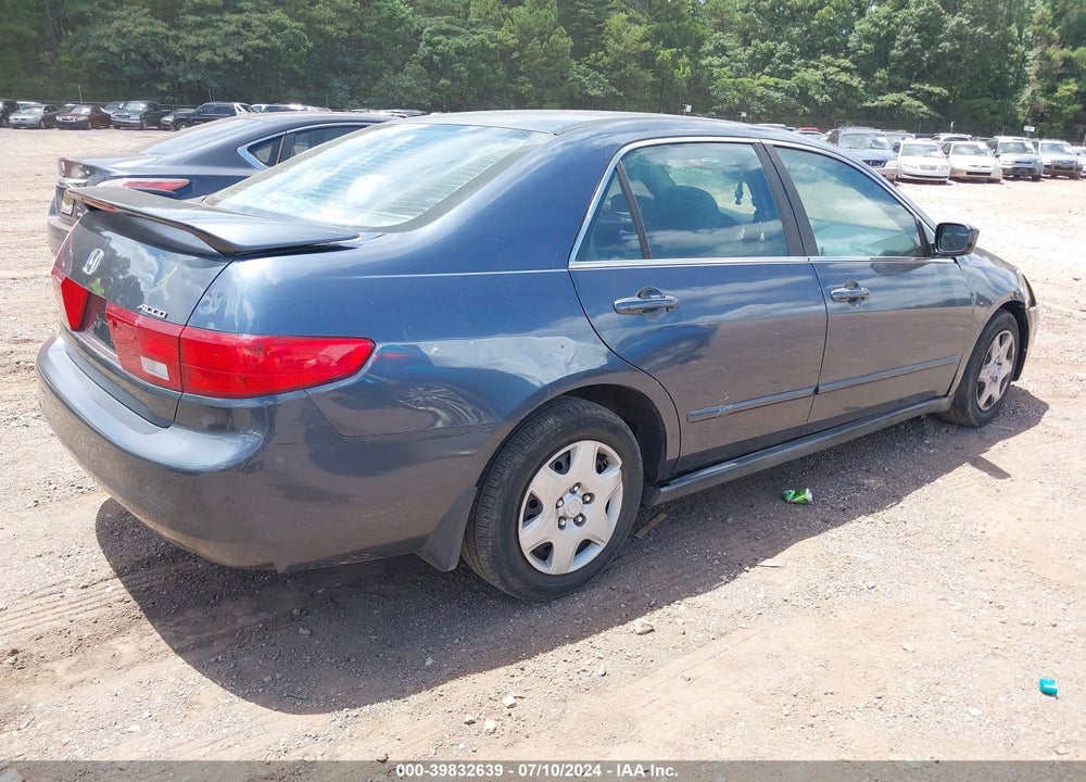 2005 HONDA ACCORD 2.4 LX VIN: 1HGCM56465A070548