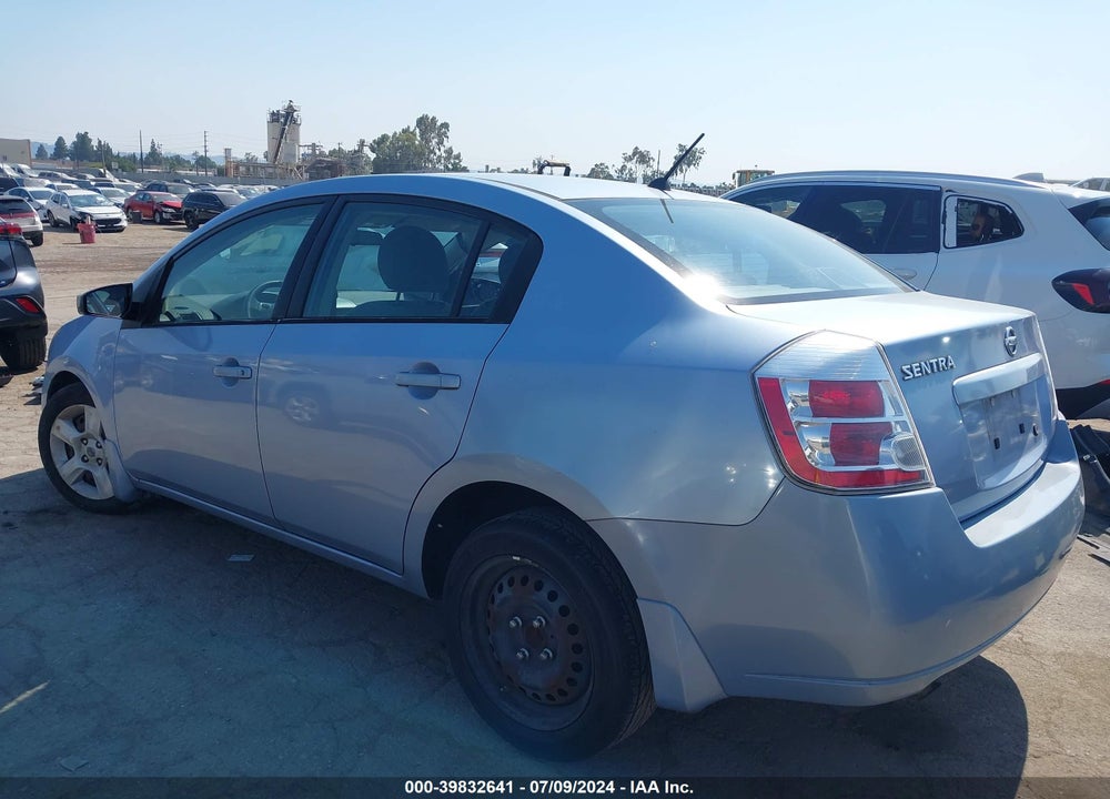 2009 NISSAN SENTRA 2.0S VIN: 3N1AB61E39L652237