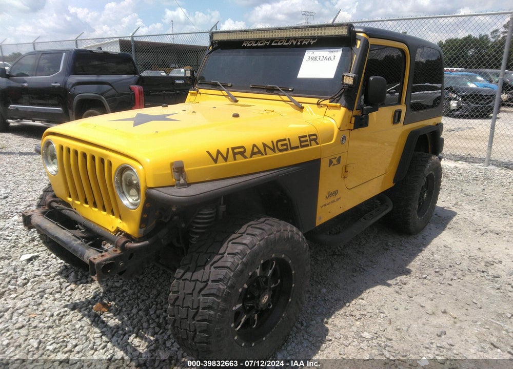 2006 JEEP WRANGLER X VIN: 1J4FA39S86P768591