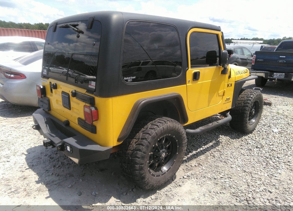2006 JEEP WRANGLER X VIN: 1J4FA39S86P768591