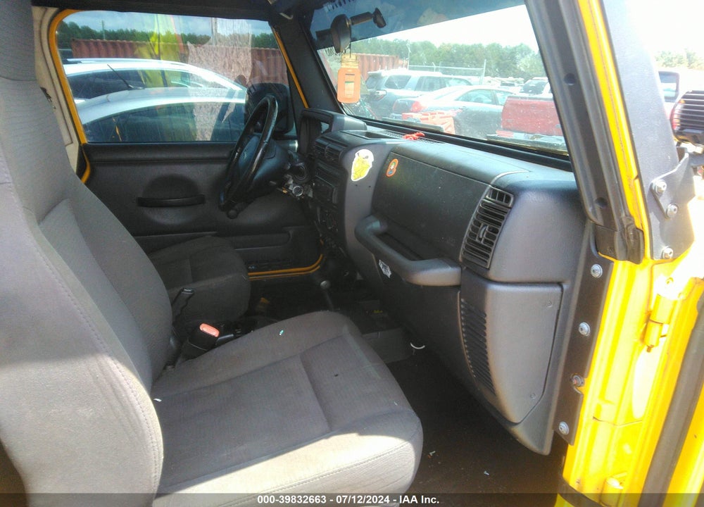 2006 JEEP WRANGLER X VIN: 1J4FA39S86P768591