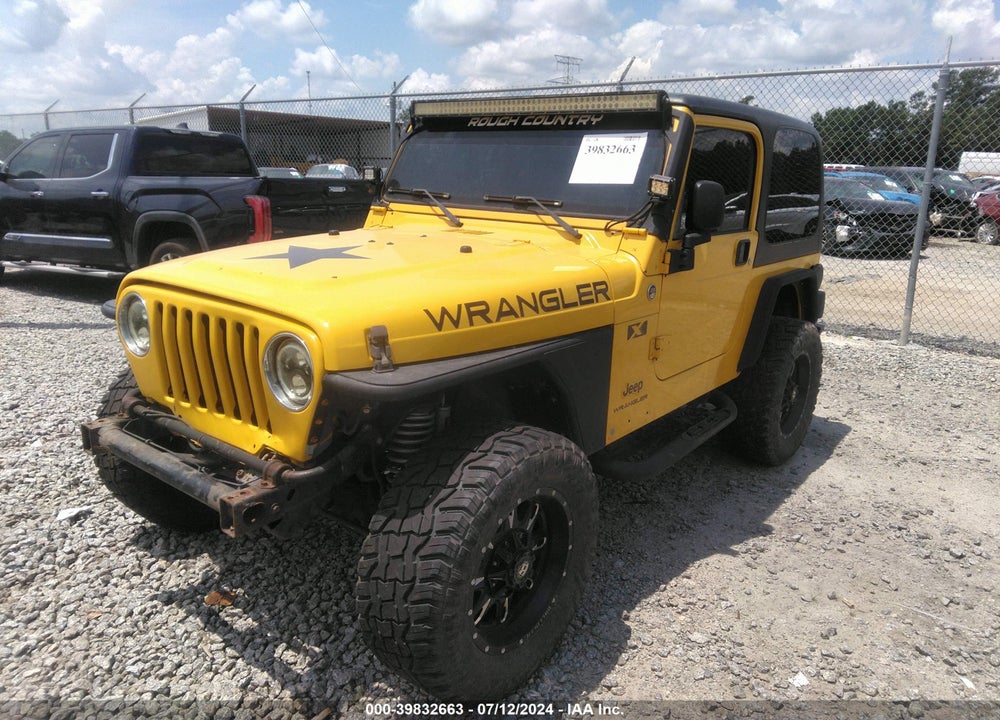 2006 JEEP WRANGLER X VIN: 1J4FA39S86P768591