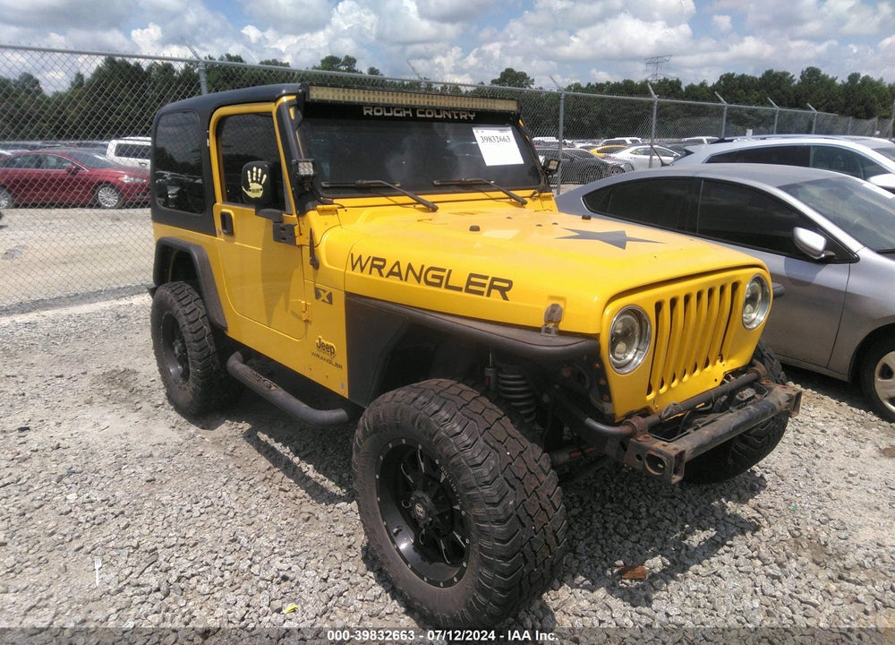 2006 JEEP WRANGLER X VIN: 1J4FA39S86P768591