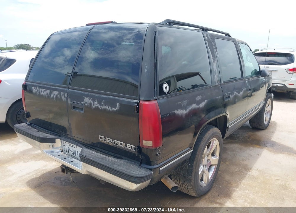 1999 CHEVROLET TAHOE LS VIN: 1GNEK13R2XJ548769