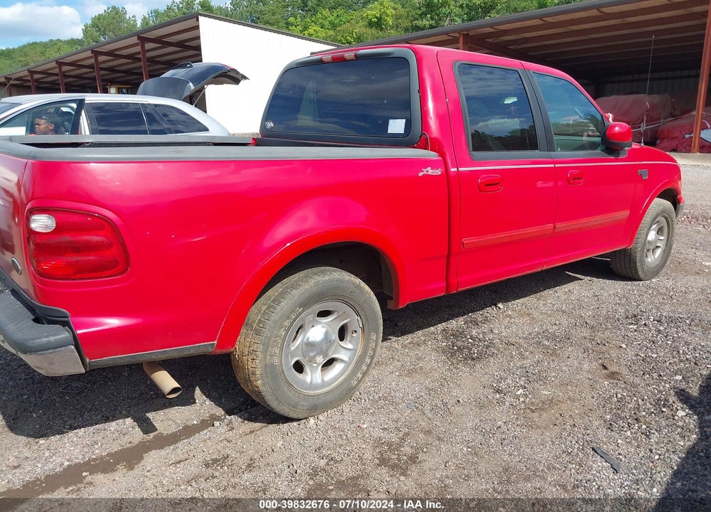 2001 FORD F-150 HARLEY-DAVIDSON EDITION/KING RANCH EDITION/LARIAT/XLT VIN: 1FTRW07W11KF37451