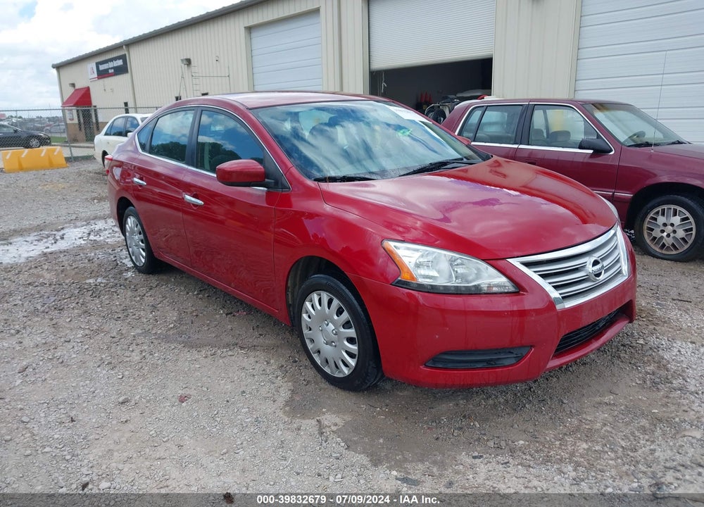 2013 NISSAN SENTRA SV VIN: 3N1AB7AP8DL697626