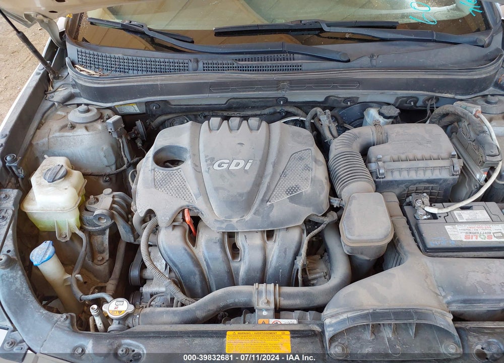 2013 HYUNDAI SONATA GLS VIN: 5NPEB4AC1DH606920