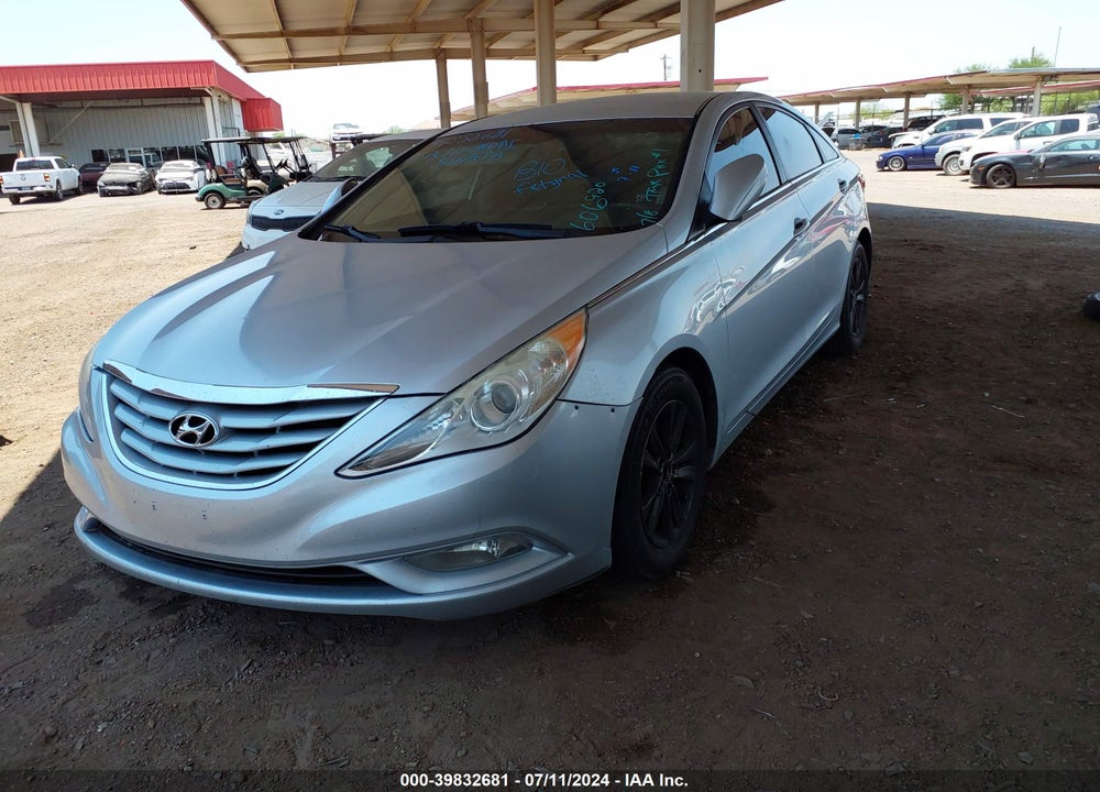 2013 HYUNDAI SONATA GLS VIN: 5NPEB4AC1DH606920