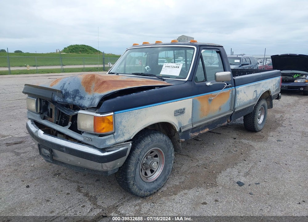 1989 FORD F150 VIN: 2FTEF14N0KCB52341