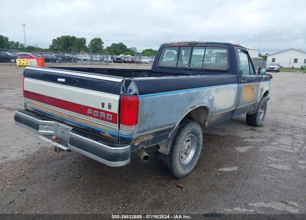 1989 FORD F150 VIN: 2FTEF14N0KCB52341