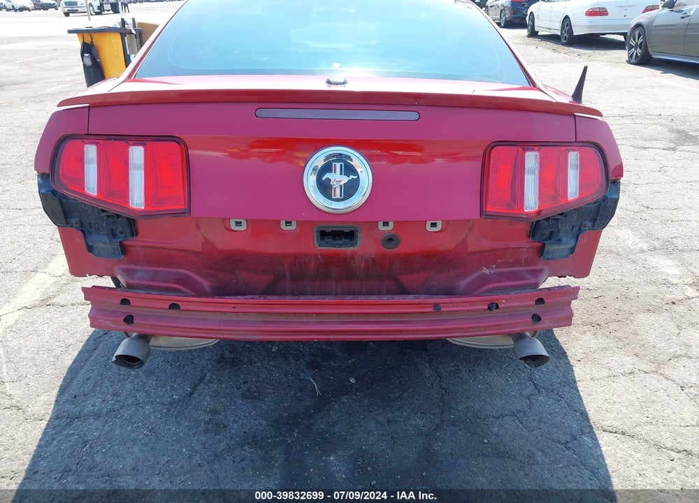2012 FORD MUSTANG V6 PREMIUM VIN: 1ZVBP8AM5C5282354