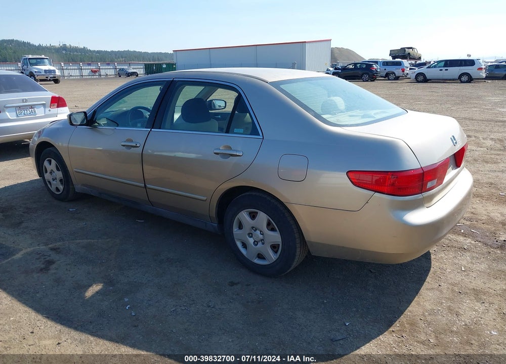 2005 HONDA ACCORD 2.4 LX VIN: 1HGCM56425A090683
