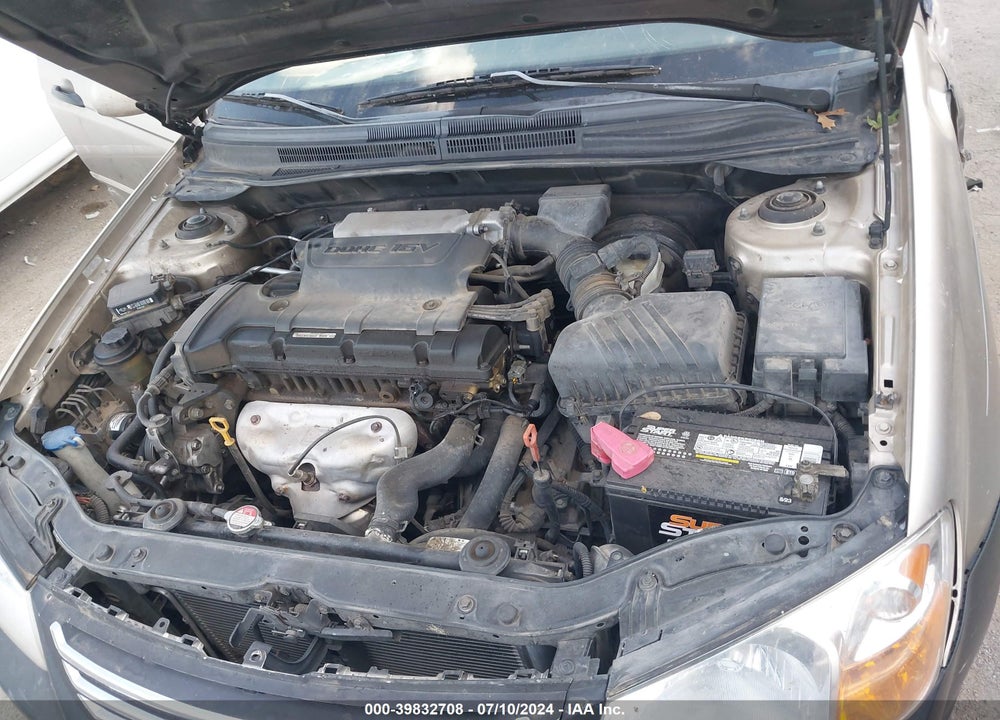 2009 KIA SPECTRA EX VIN: KNAFE221195590350
