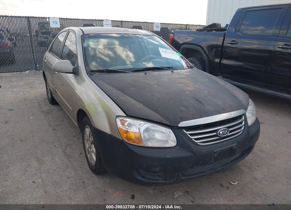 2009 KIA SPECTRA EX VIN: KNAFE221195590350