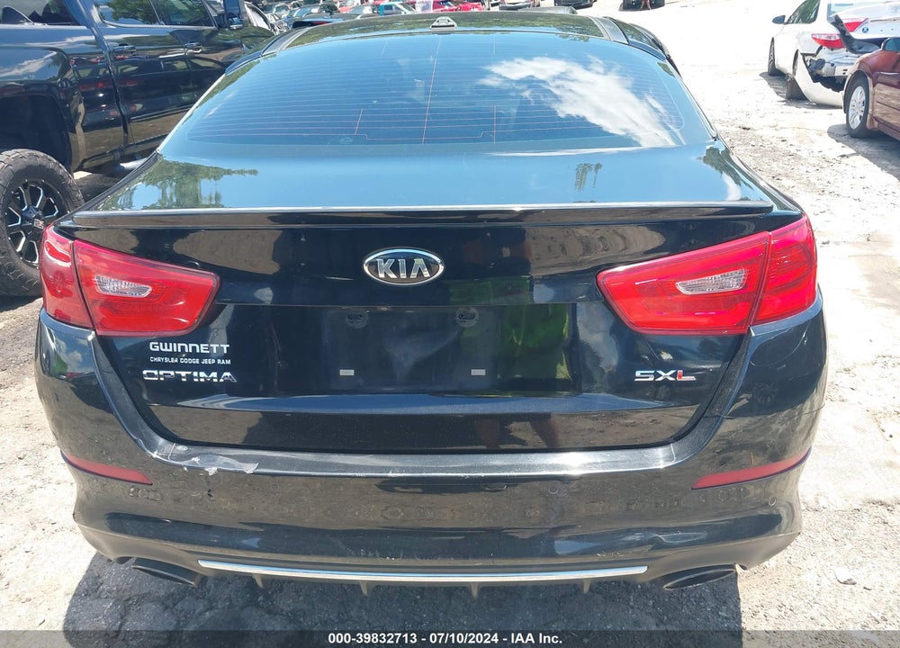 2014 KIA OPTIMA SXL TURBO VIN: 5XXGR4A65EG322802
