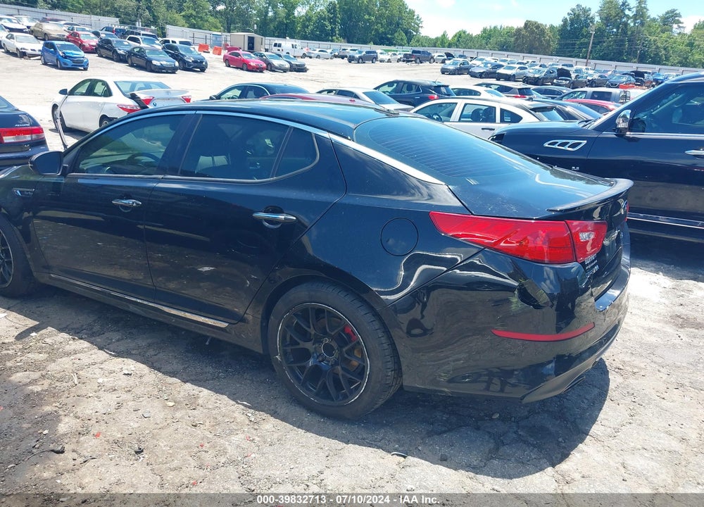 2014 KIA OPTIMA SXL TURBO VIN: 5XXGR4A65EG322802