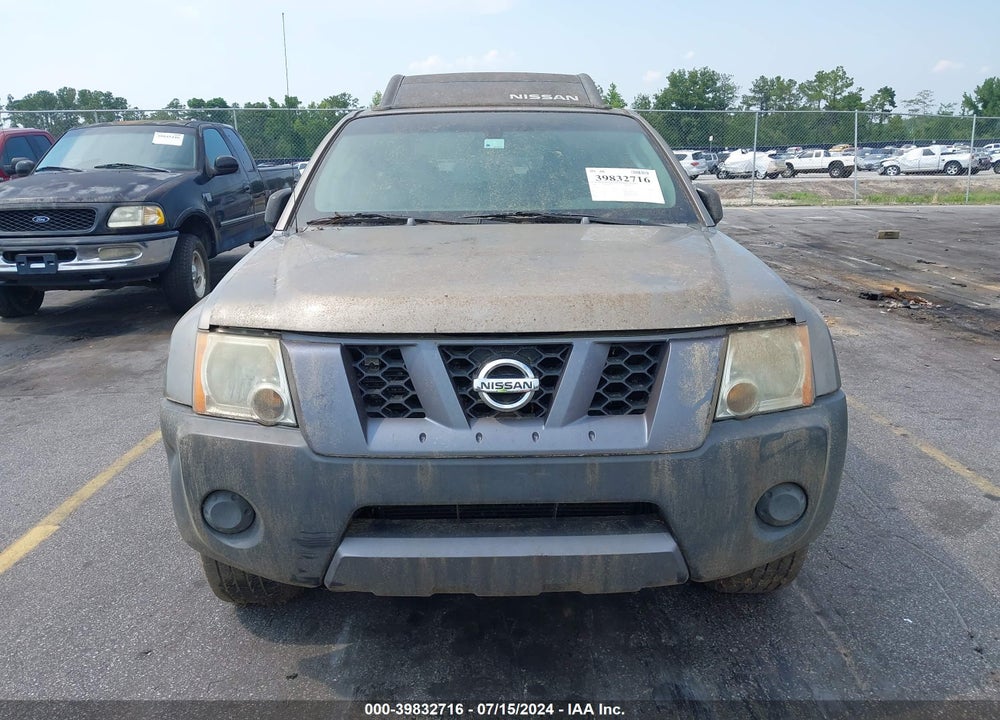 2006 NISSAN XTERRA S VIN: 5N1AN08W26C505314