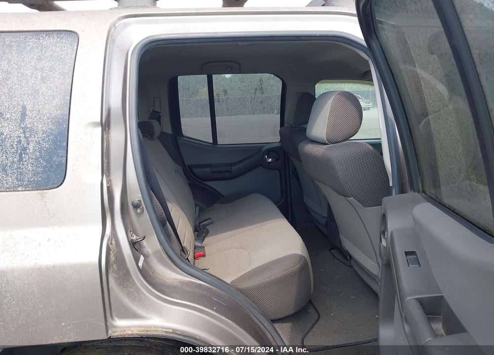 2006 NISSAN XTERRA S VIN: 5N1AN08W26C505314