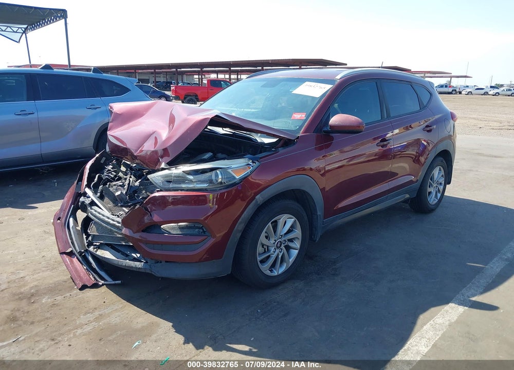 2016 HYUNDAI TUCSON SE VIN: KM8J33A43GU159849