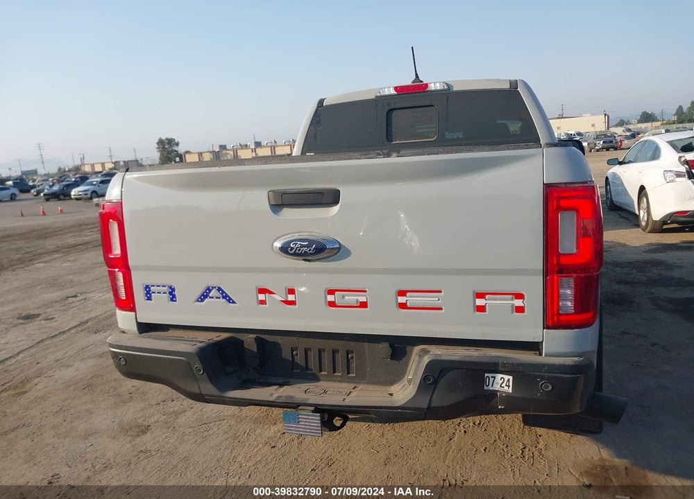2022 FORD RANGER LARIAT VIN: 1FTER4FH2NLD23648