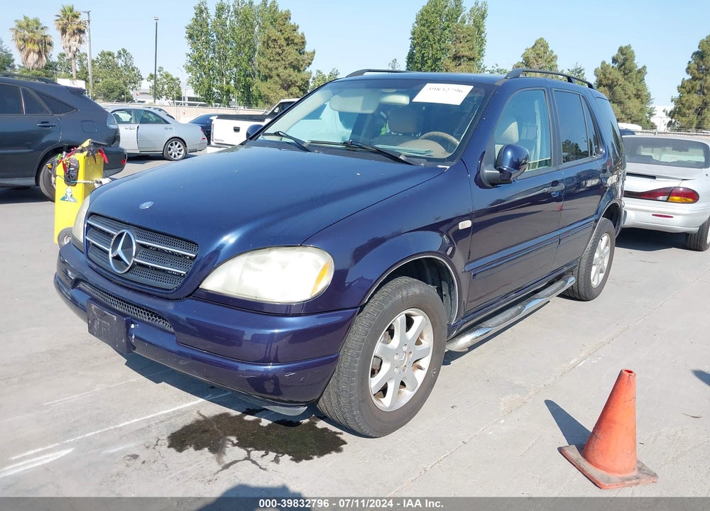 2000 MERCEDES-BENZ ML 430 VIN: 4JGAB72E8YA211674