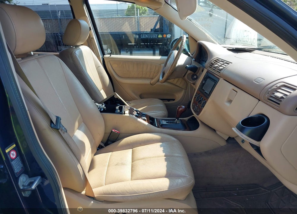 2000 MERCEDES-BENZ ML 430 VIN: 4JGAB72E8YA211674