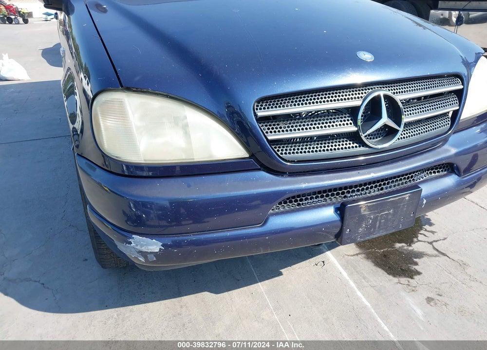 2000 MERCEDES-BENZ ML 430 VIN: 4JGAB72E8YA211674