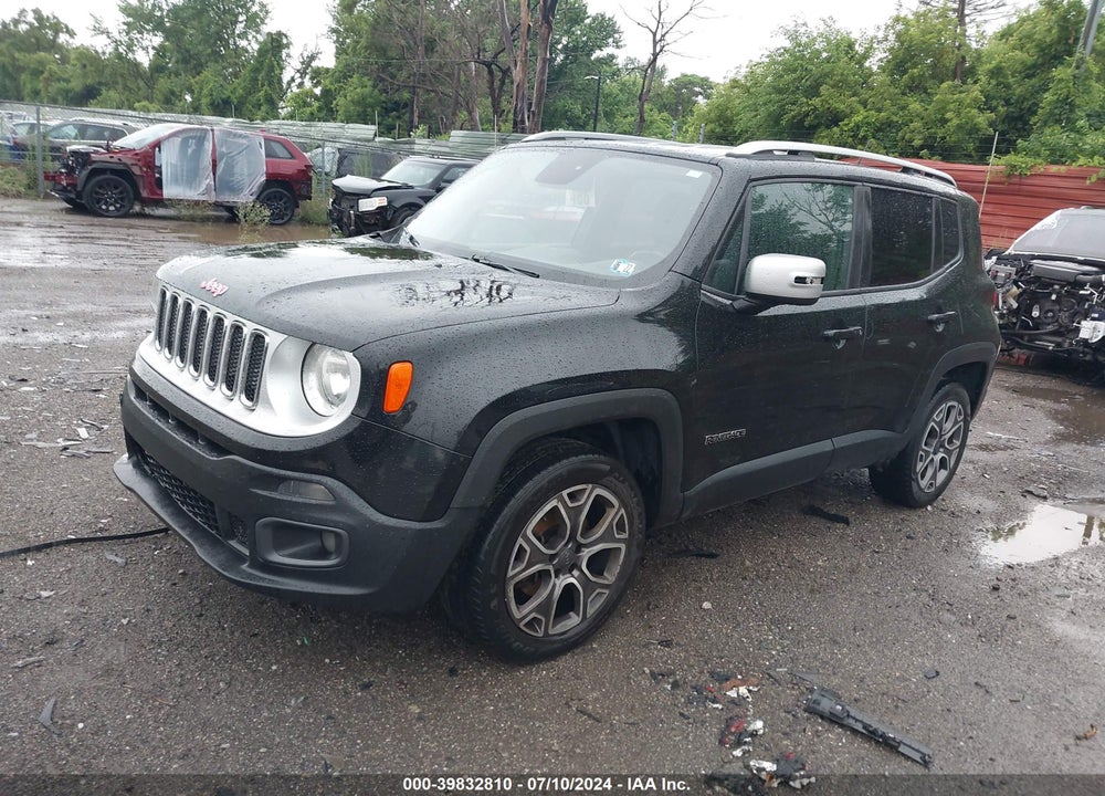 2015 JEEP RENEGADE LIMITED VIN: ZACCJBDT8FPB31383
