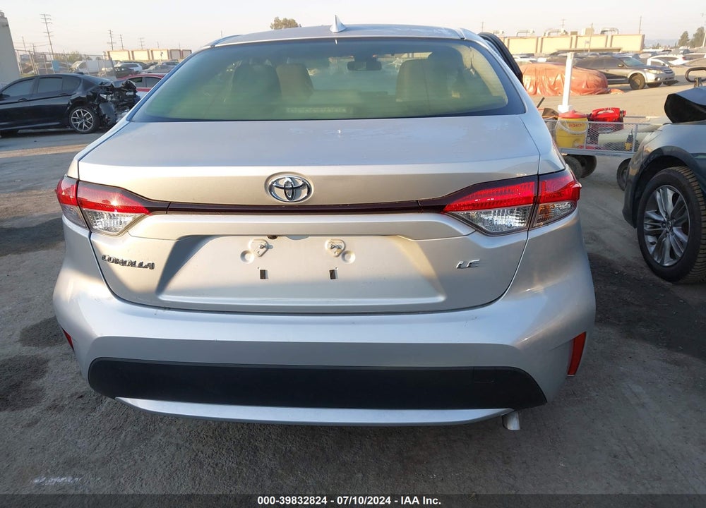 2022 TOYOTA COROLLA LE VIN: JTDEPMAE4N3007199