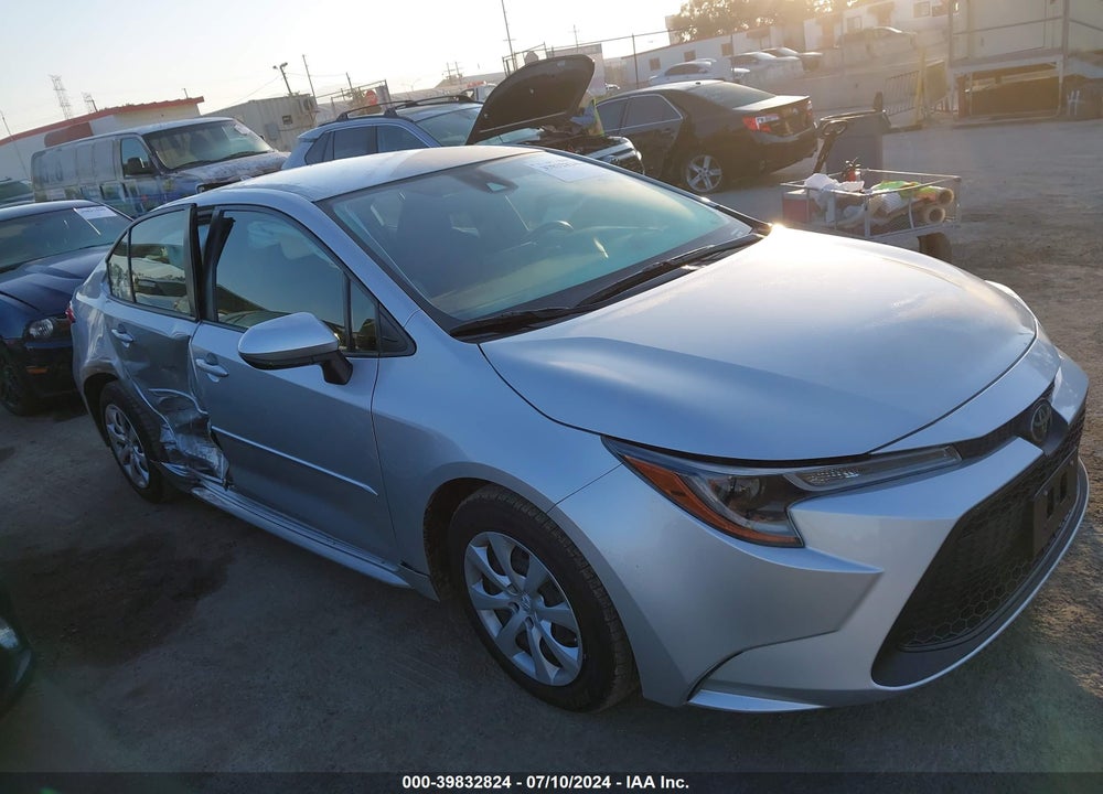2022 TOYOTA COROLLA LE VIN: JTDEPMAE4N3007199