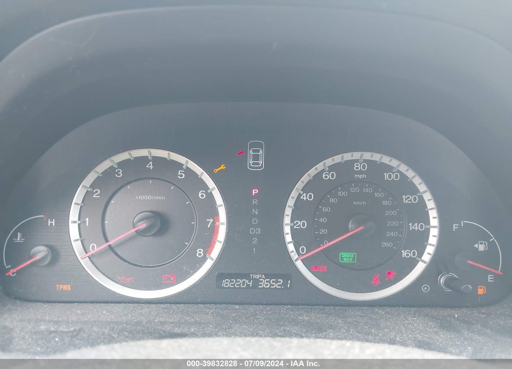 2008 HONDA ACCORD 2.4 LX-P VIN: 1HGCP26498A023119