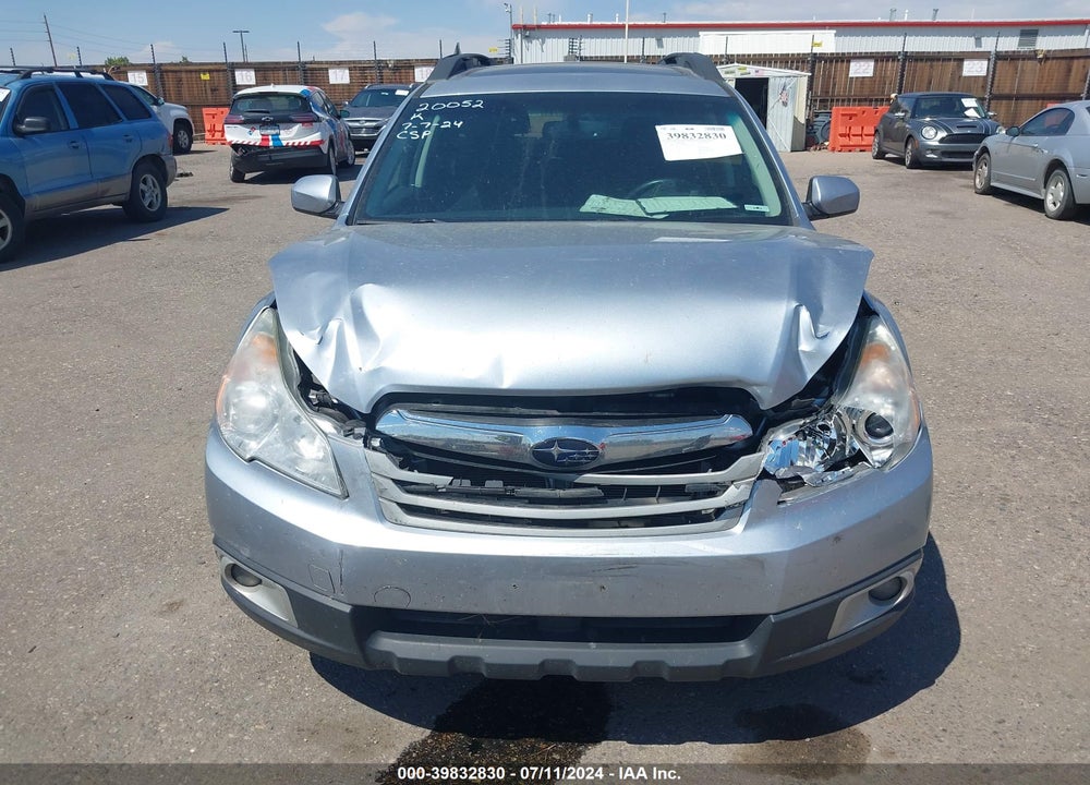 2012 SUBARU OUTBACK 2.5I PREMIUM VIN: 4S4BRCGC0C3249087