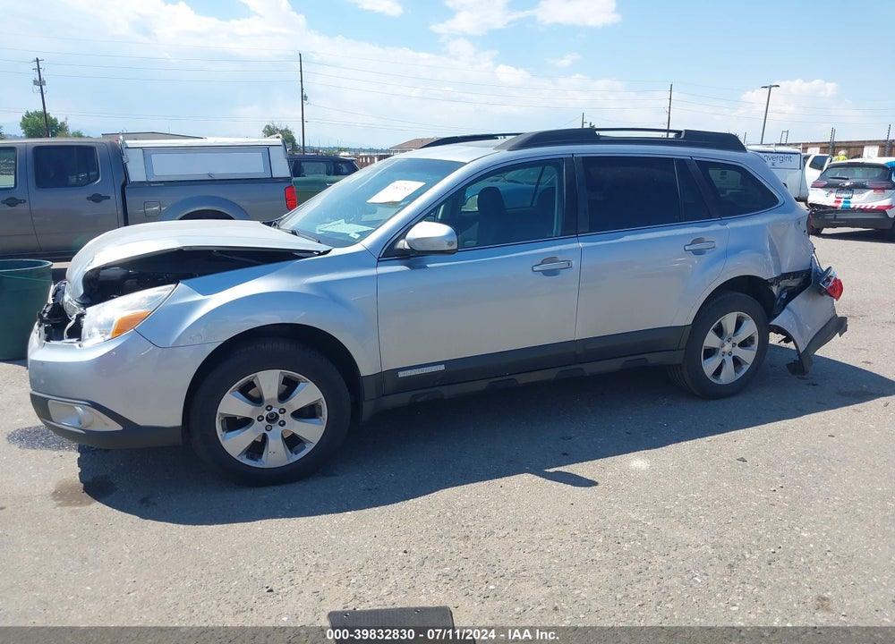 2012 SUBARU OUTBACK 2.5I PREMIUM VIN: 4S4BRCGC0C3249087