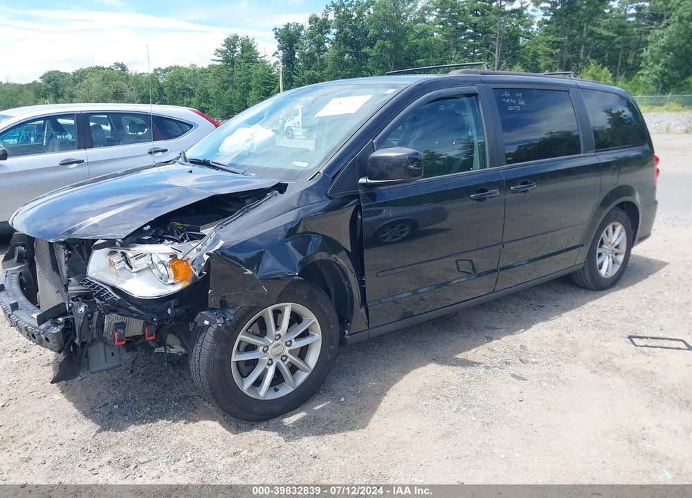 2016 DODGE GRAND CARAVAN SXT VIN: 2C4RDGCG2GR329232