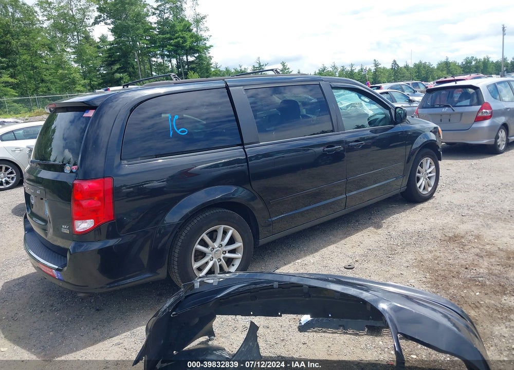 2016 DODGE GRAND CARAVAN SXT VIN: 2C4RDGCG2GR329232