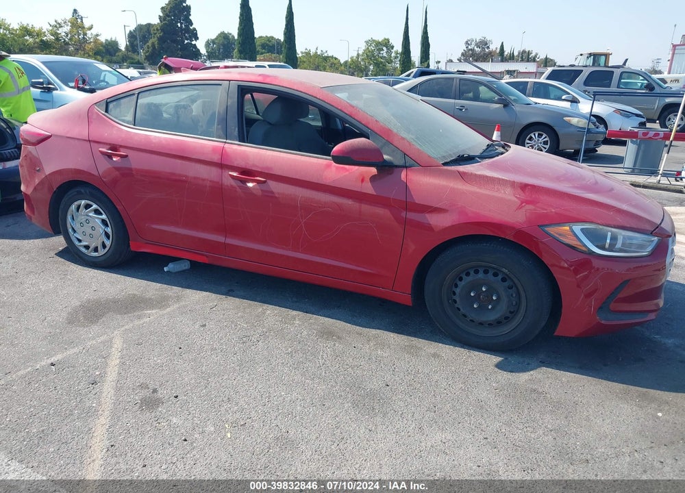 2017 HYUNDAI ELANTRA SE VIN: 5NPD74LF8HH085317