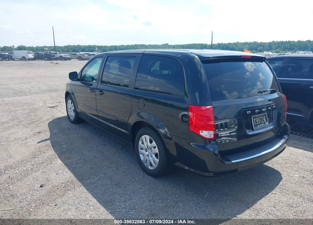 2014 DODGE GRAND CARAVAN SE VIN: 2C4RDGBG5ER233285