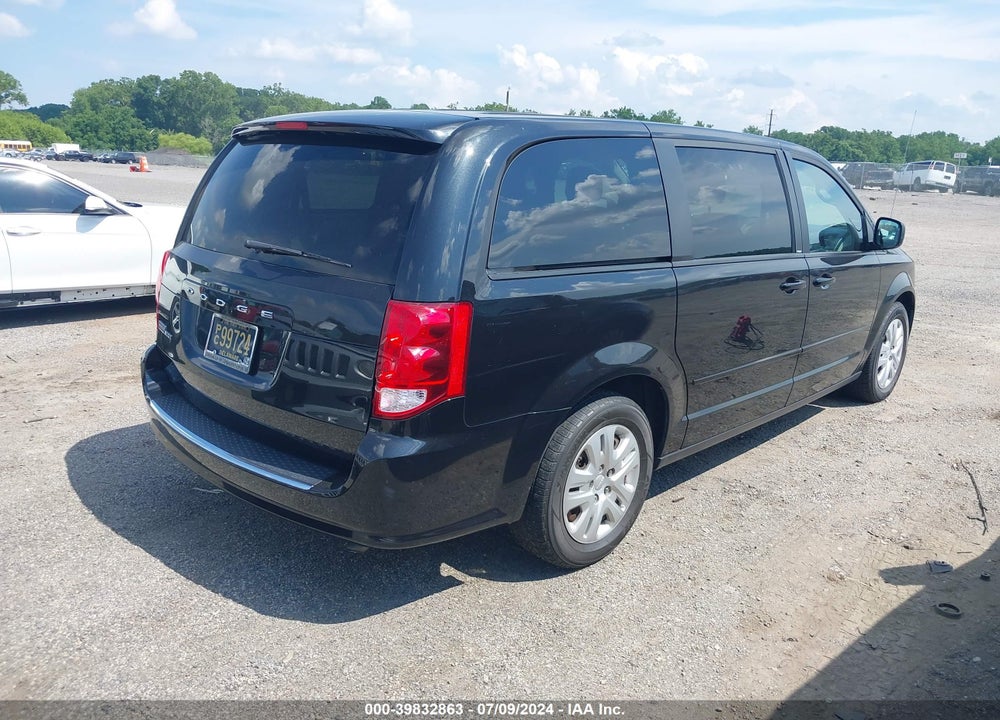 2014 DODGE GRAND CARAVAN SE VIN: 2C4RDGBG5ER233285