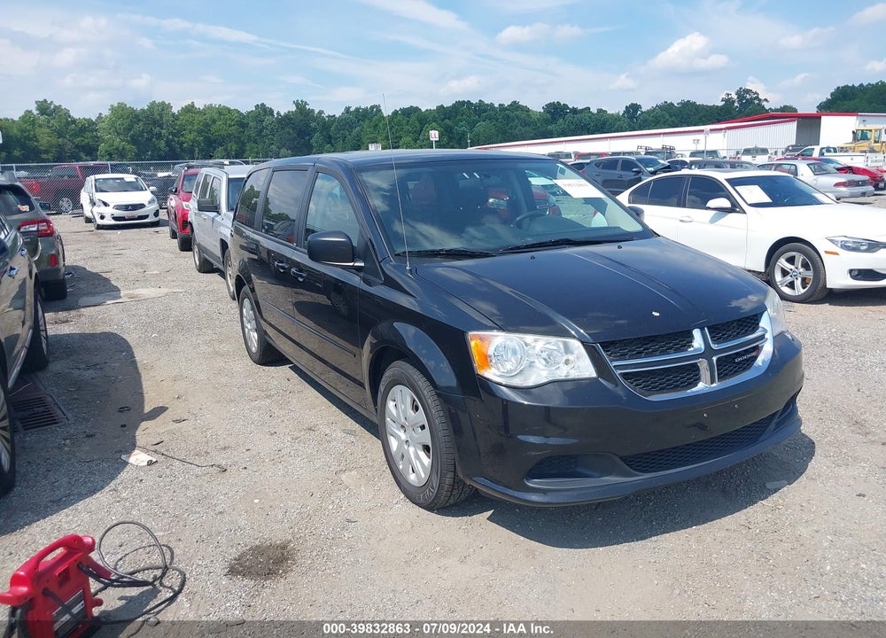 2014 DODGE GRAND CARAVAN SE VIN: 2C4RDGBG5ER233285