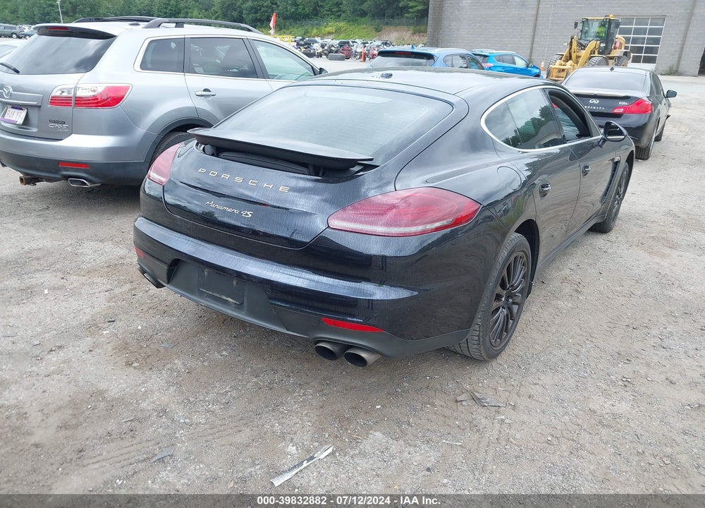 2014 PORSCHE PANAMERA 4S VIN: WP0AB2A75EL055961