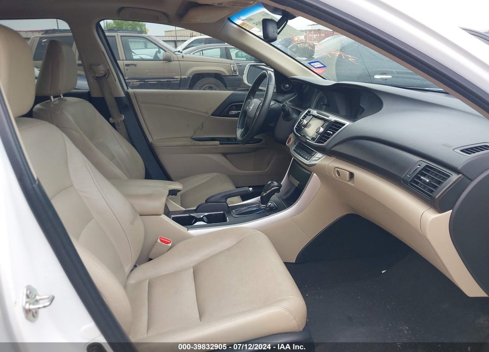 2014 HONDA ACCORD EX-L V-6 VIN: 1HGCR3F8XEA027095