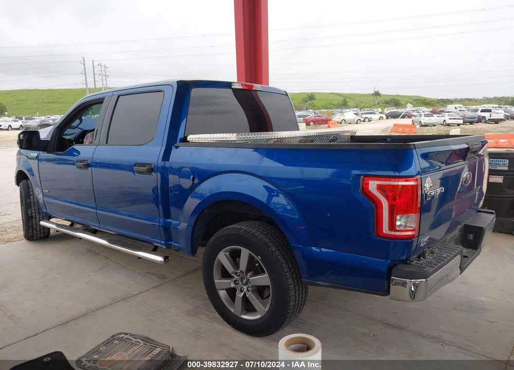 2017 FORD F-150 XLT VIN: 1FTEW1CG4HFA47737