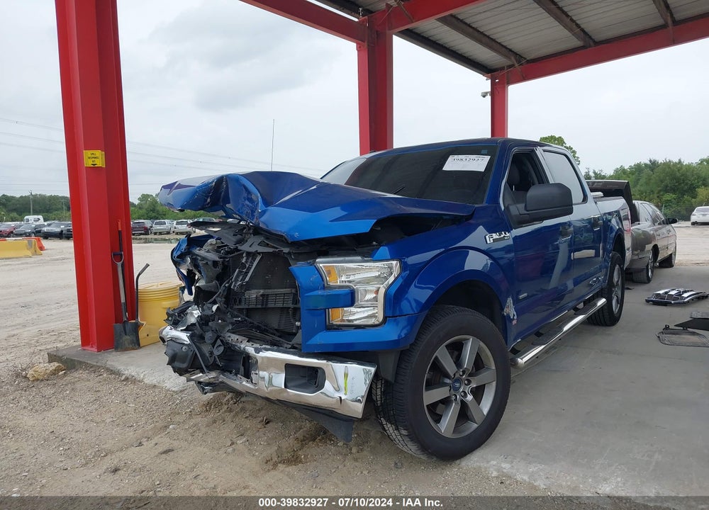 2017 FORD F-150 XLT VIN: 1FTEW1CG4HFA47737