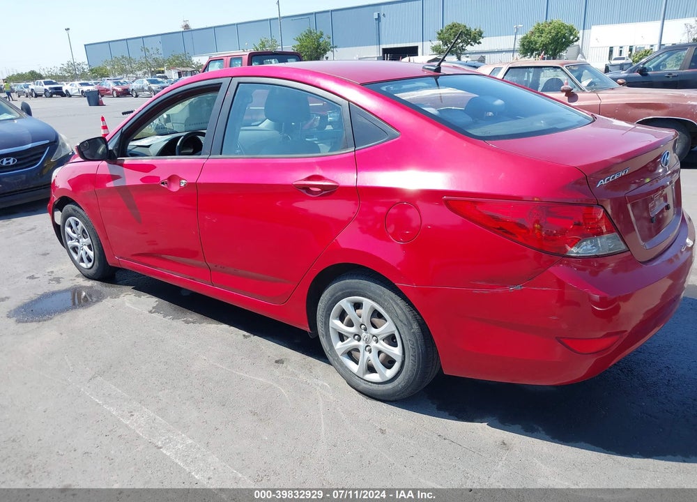 2014 HYUNDAI ACCENT GLS VIN: KMHCT4AE0EU698546
