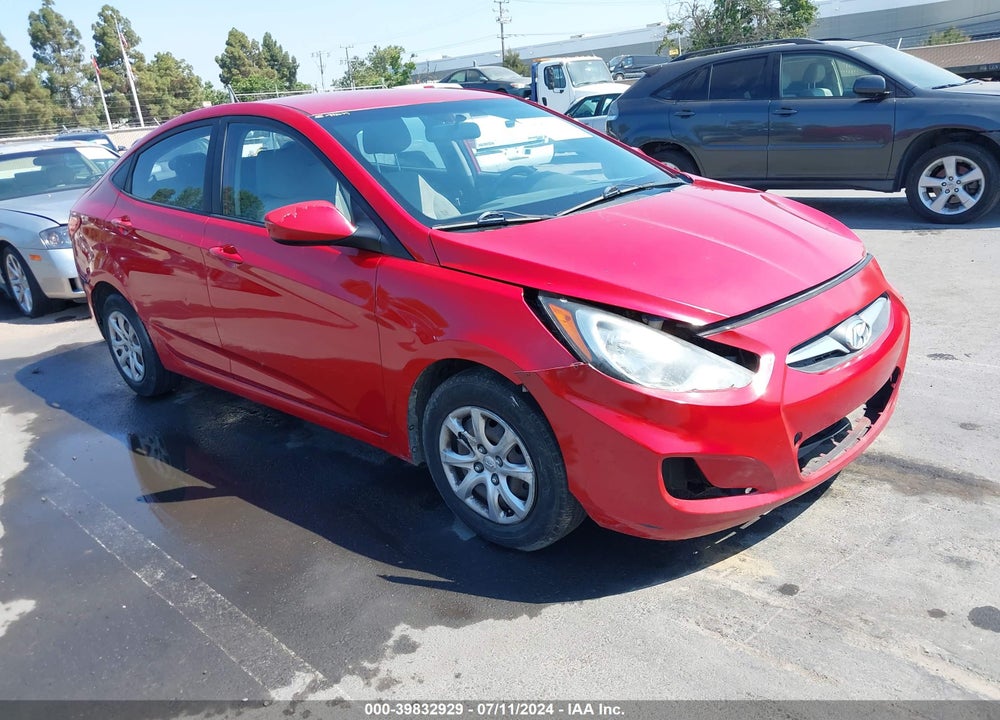 2014 HYUNDAI ACCENT GLS VIN: KMHCT4AE0EU698546