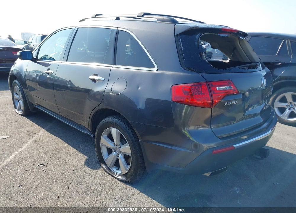 2011 ACURA MDX TECHNOLOGY PACKAGE VIN: 2HNYD2H61BH505453