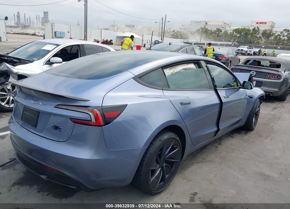 2024 TESLA MODEL 3 VIN: 5YJ3E1ET5RF788490