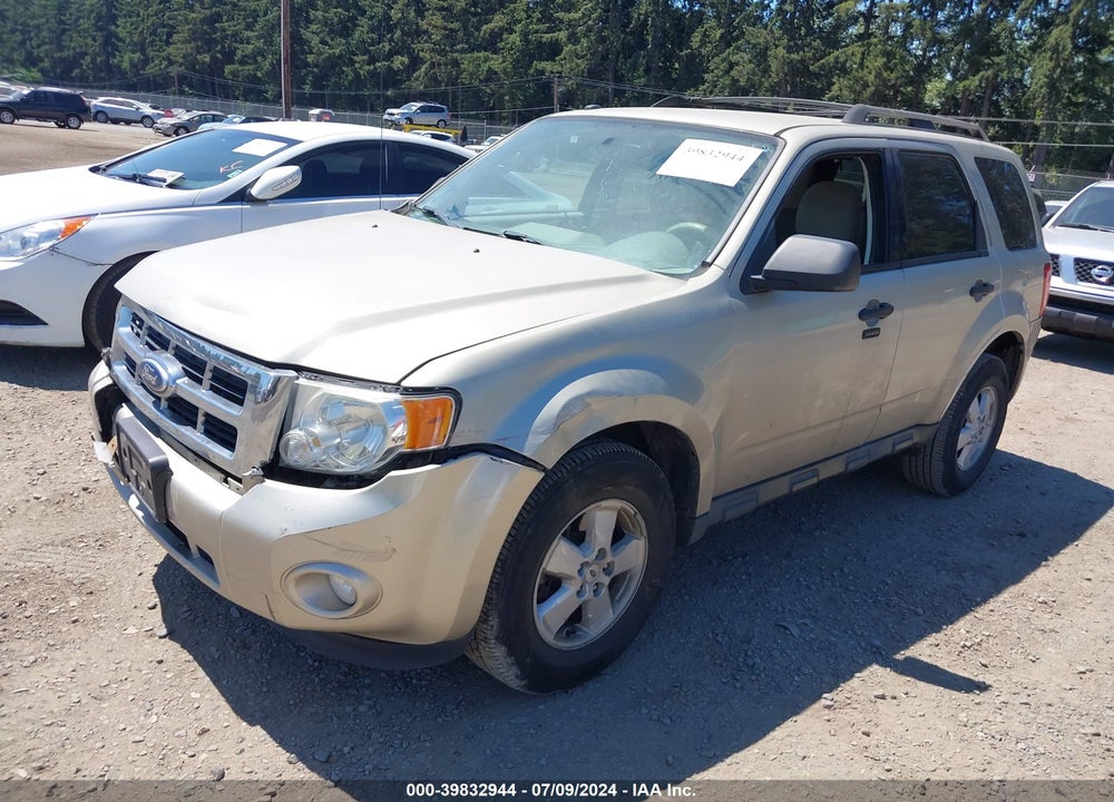 2010 FORD ESCAPE XLT VIN: 1FMCU0D7XAKB55634